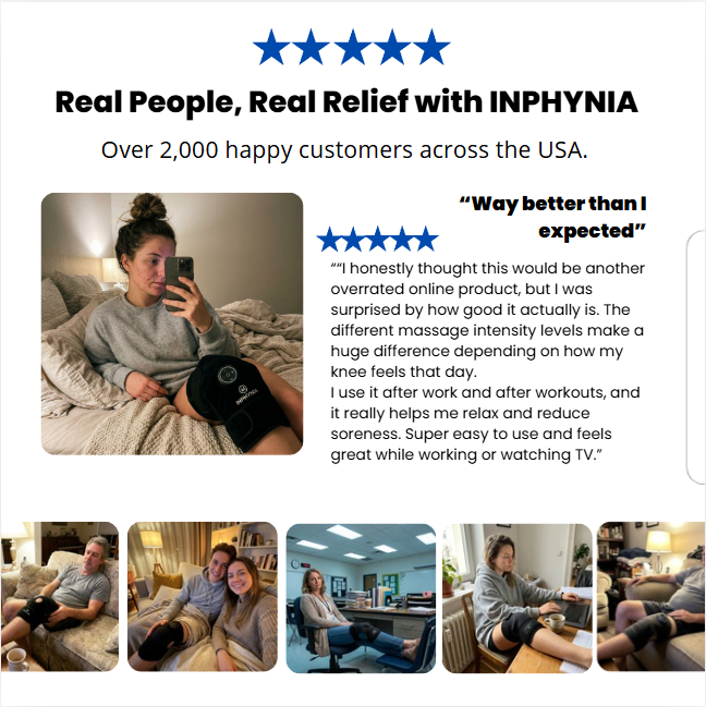 INPHYNIA KNEE MASSAGER
